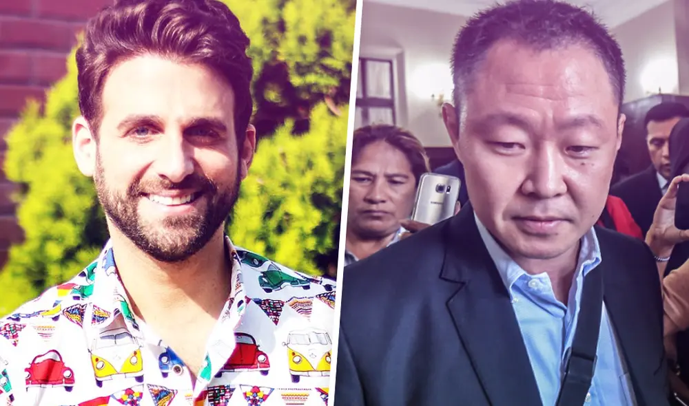 Rodrigo González arremete contra Kenji Fujimori. Foto: Composición.