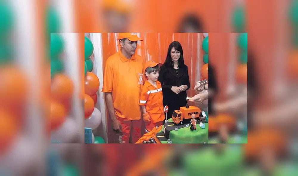 Facebook viral: niño celebra su cumpleaños con la temática del oficio de su padre y conmueve a miles [FOTOS]
