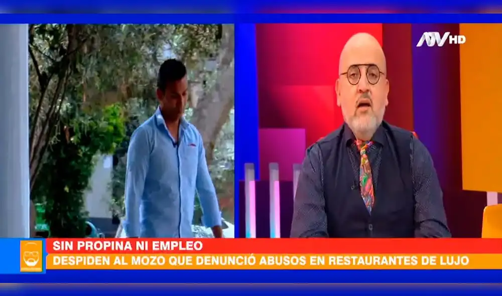 Beto Ortiz arremete contra restaurante que despidió a trabajador tras denunciar abusos