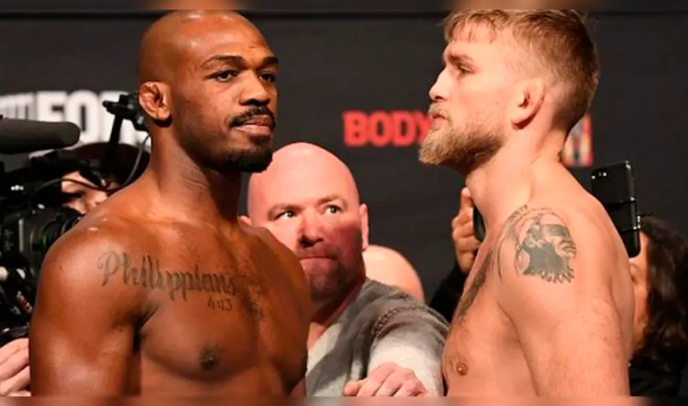 Así fue el último careo entre Jon Jones y Alexander Gustafsson previo a UFC 232 [VIDEO]