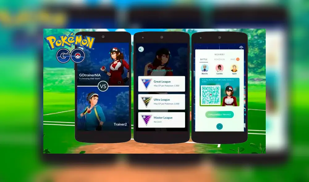 Niantic revela más detalles del competitivo GO Battle League de Pokémon GO con nuevos ataques