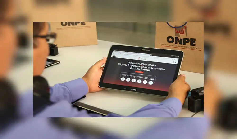 Arequipeños podrán cambiar su local de votación a través de aplicativo móvil 