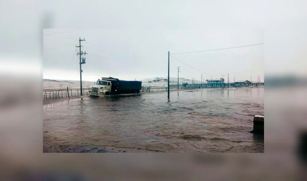 Pasco: desbordes de ríos afecta terrenos pastizales 
