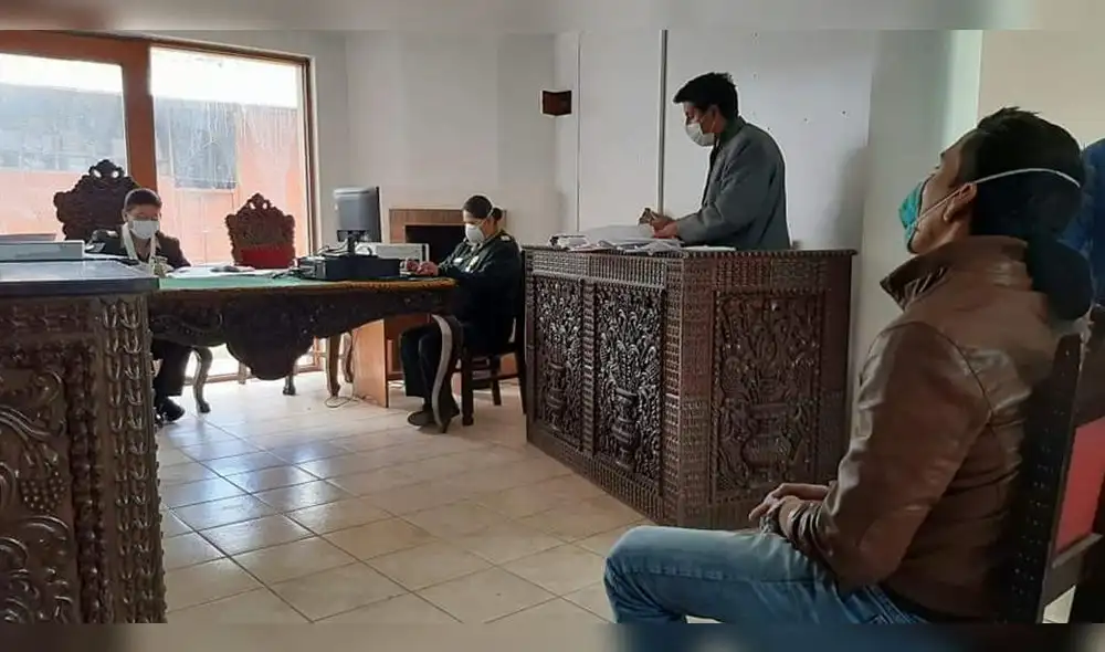 Las audiencias con detenidos se siguen realizando de manera presencial en el Fuero Militar Policial con sede en Cusco.