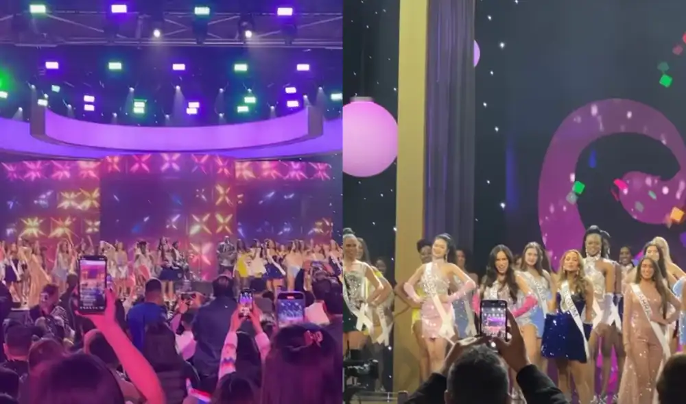 Arianna Rovegno grabó el ensayo general del Miss Universo. Foto: Instagram Arianna Rovegno grabó el ensayo general del Miss Universo. Foto: Instagram