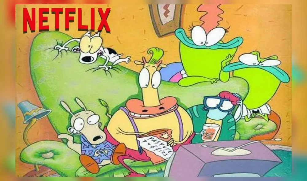 La Vida Moderna de Rocko estrenará película en Netflix.