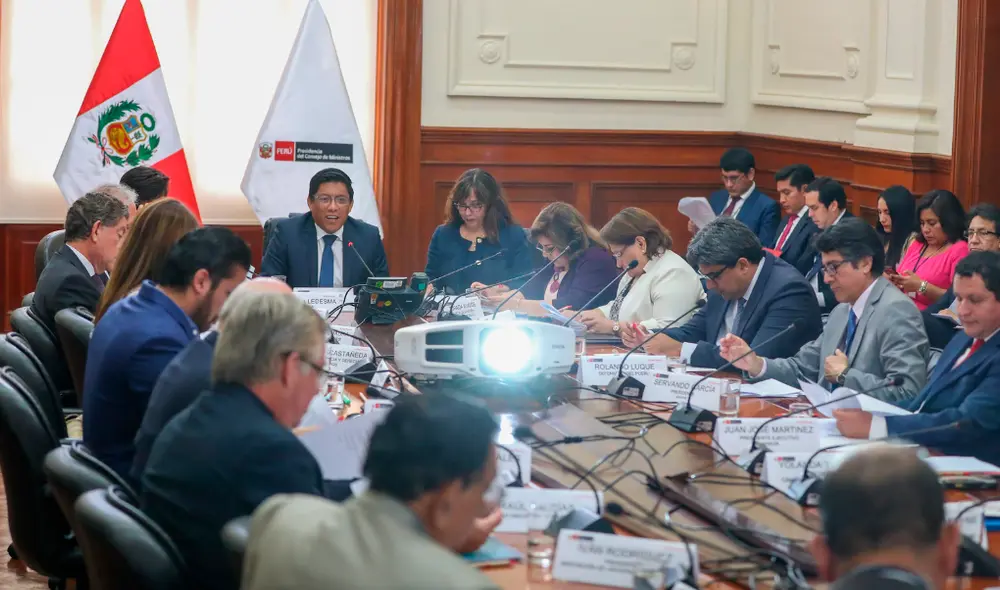 Vicente Zeballos presidió la XXXVI sesión de la Comisión de Alto Nivel Anticorrupción (CAN). Foto: PCM. Vicente Zeballos presidió la XXXVI sesión de la Comisión de Alto Nivel Anticorrupción (CAN). Foto: PCM.