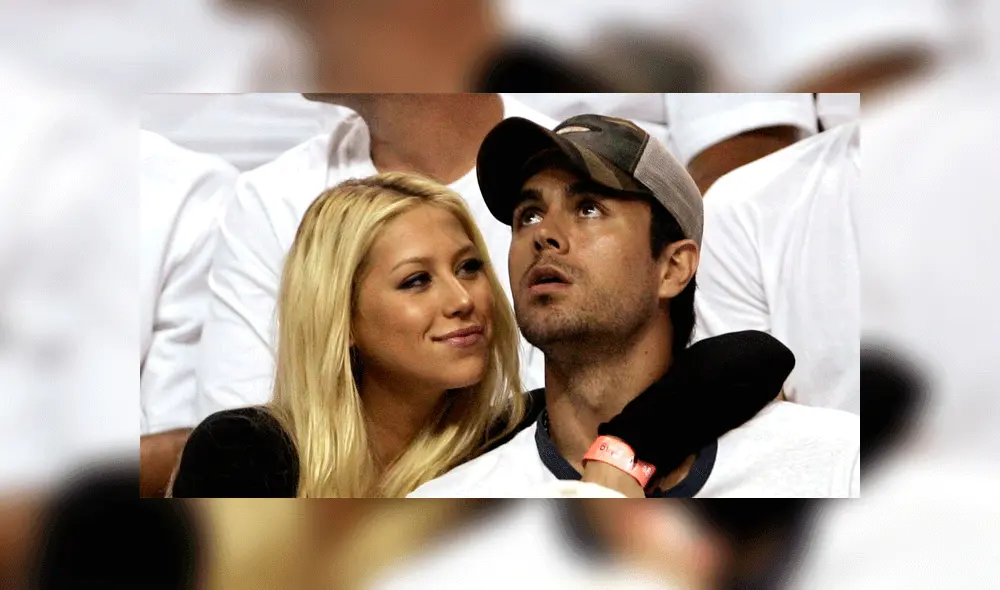Enrique Iglesias y Anna Kournikova, una sólida historia de amor.