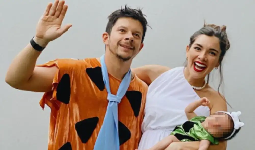 Este fue el primer Halloween que celebraron los esposos junto a su hija. Foto: Instagram Este fue el primer Halloween que celebraron los esposos junto a su hija. Foto: Instagram