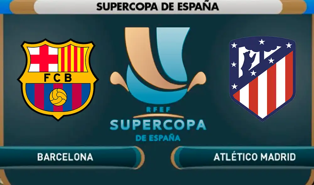 Sigue aquí EN VIVO ONLINE el Barcelona vs. Atlético Madrid por la semifinal de la Supercopa de España 2020. Sigue aquí EN VIVO ONLINE el Barcelona vs. Atlético Madrid por la semifinal de la Supercopa de España 2020.