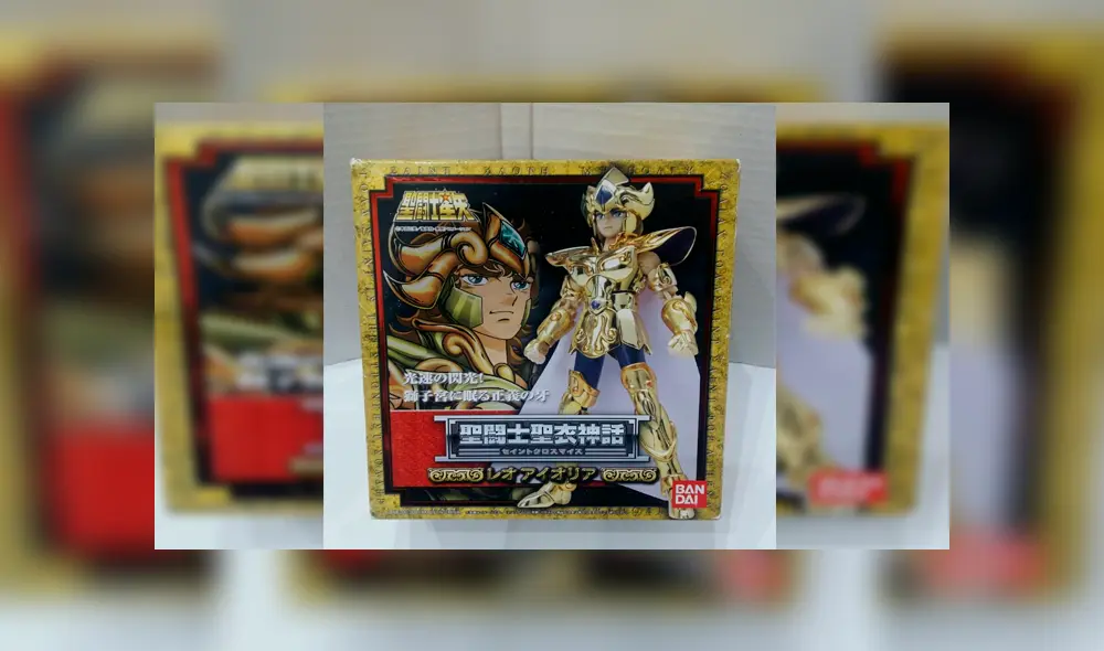 Caja de la figura Myth Cloth. Foto: Captura