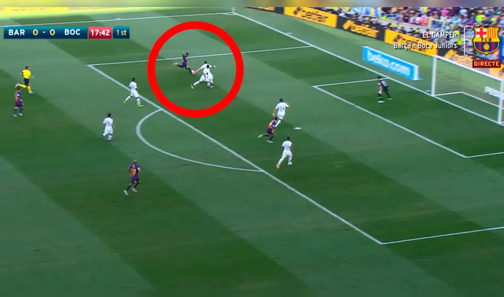 ¡Su primer gol con los culés! Malcom puso el 1-0 en el Barcelona vs Boca Juniors [VIDEO]