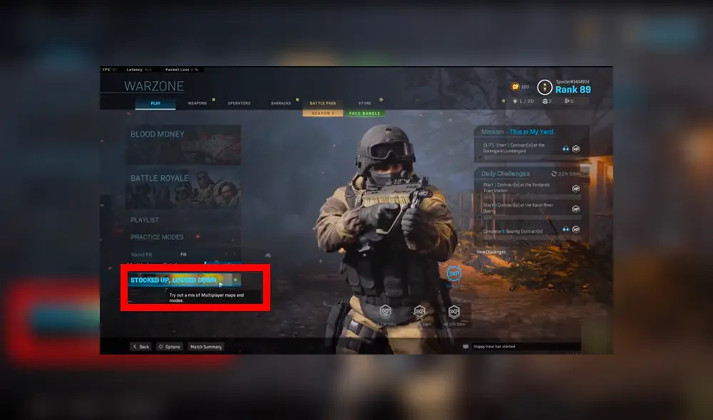 El modo gratis está disponible desde Warzone (también gratuito).
