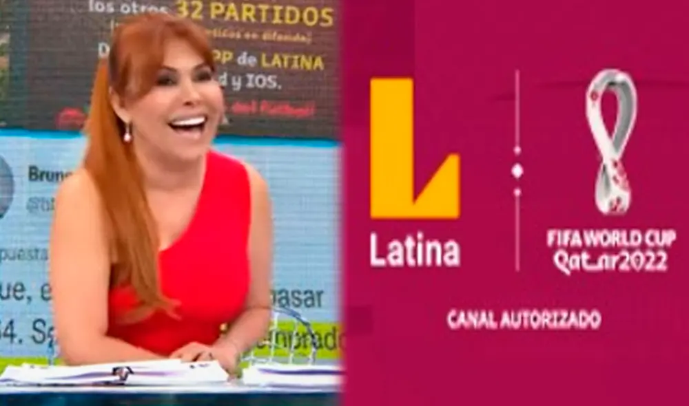 Magaly Medina se echó a reir al ver los memes sobre Latina. Foto: captura ATV Magaly Medina se echó a reir al ver los memes sobre Latina. Foto: captura ATV