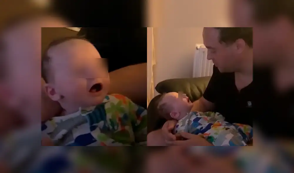 Desliza la imagen para el conmovedor momento. Foto: SWNS