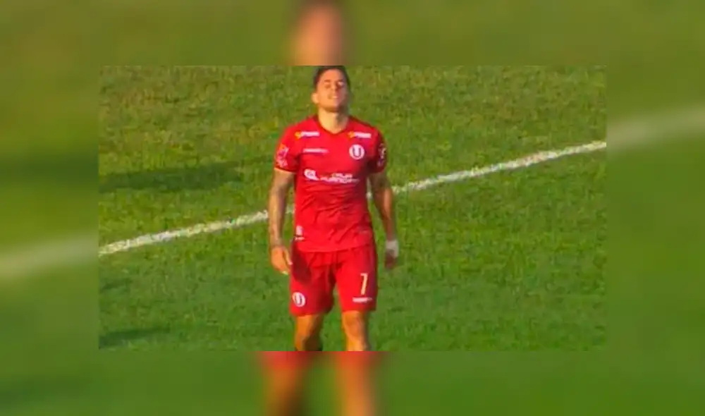 Alejandro Hohberg se falló un penal que pudo cambiar la historia del partido. Créditos: Captura de tv