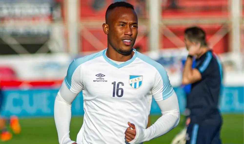 Colombiano Andrés Balanta llegó al Decano a mediados del 2022 proveniente de Deportivo Cali. Foto: Instagram andresbalanta2