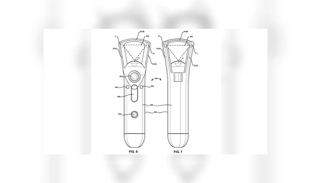 Posibles patentes del mando de PlayStation 5 que se usará para juegos de realidad virtual.