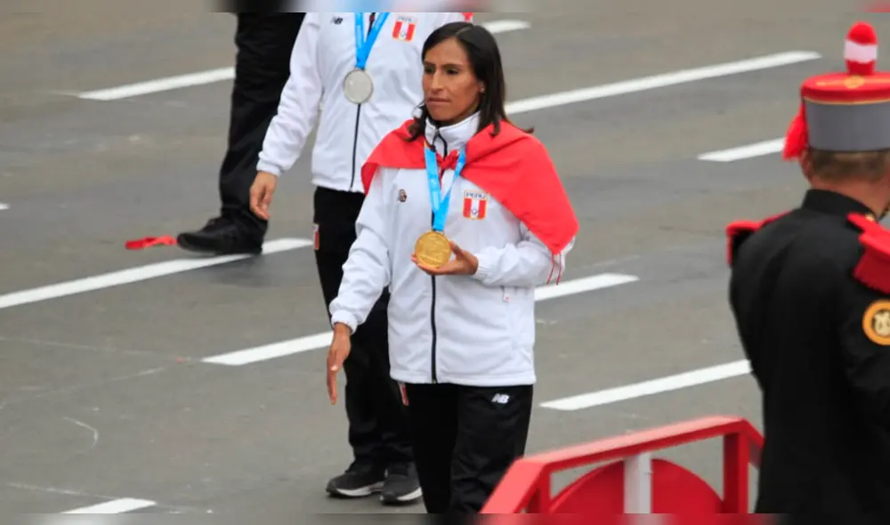Parada militar 2019: medallistas peruanos de los Juegos Panamericanos marcharon. Foto: Jhonel Rodríguez Parada militar 2019: medallistas peruanos de los Juegos Panamericanos marcharon. Foto: Jhonel Rodríguez