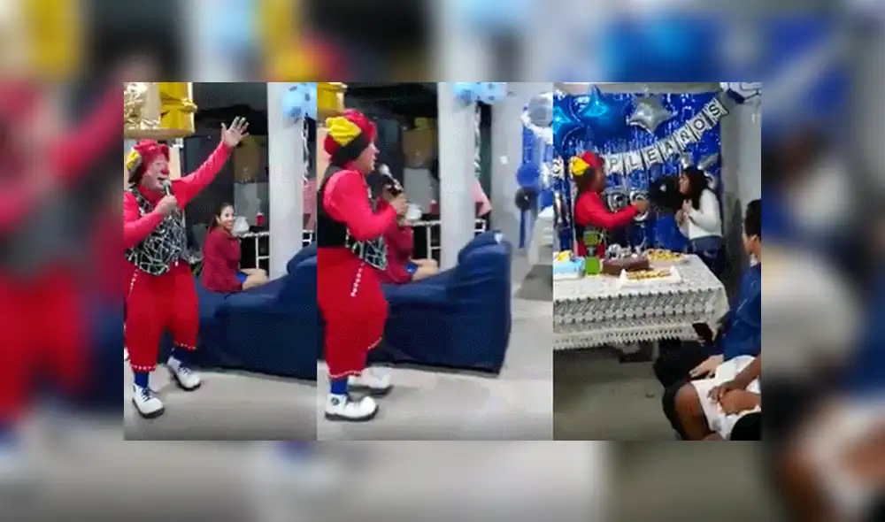 Facebook viral: Torpe payasito comete terrible 'blooper' y arruina fiesta infantil [VIDEO]