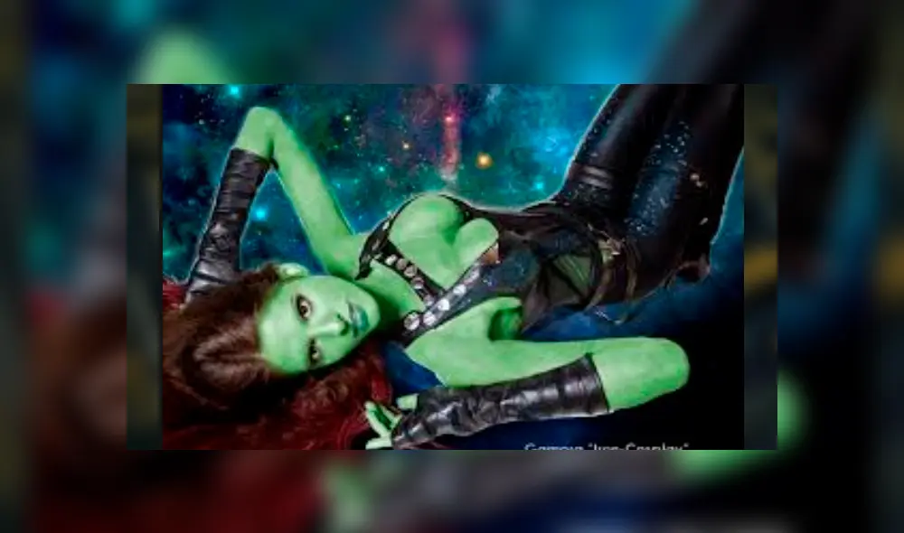 Instagram: fan de Zoe Saldaña afirma que es más sexy que ella y luce atrevido cosplay de Gamora [FOTOS] 