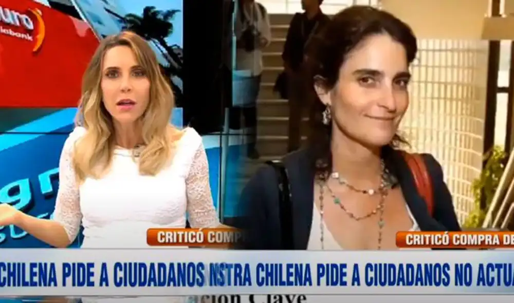 Juliana Oxenford explota contra ministra chilena por afirmar que peruanos hacían mal uso de su AFP Juliana Oxenford explota contra ministra chilena por afirmar que peruanos hacían mal uso de su AFP