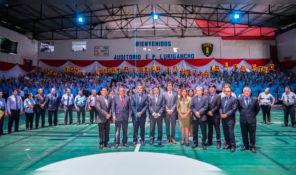 Internos del penal Lurigancho iniciaron el año escolar 2019 