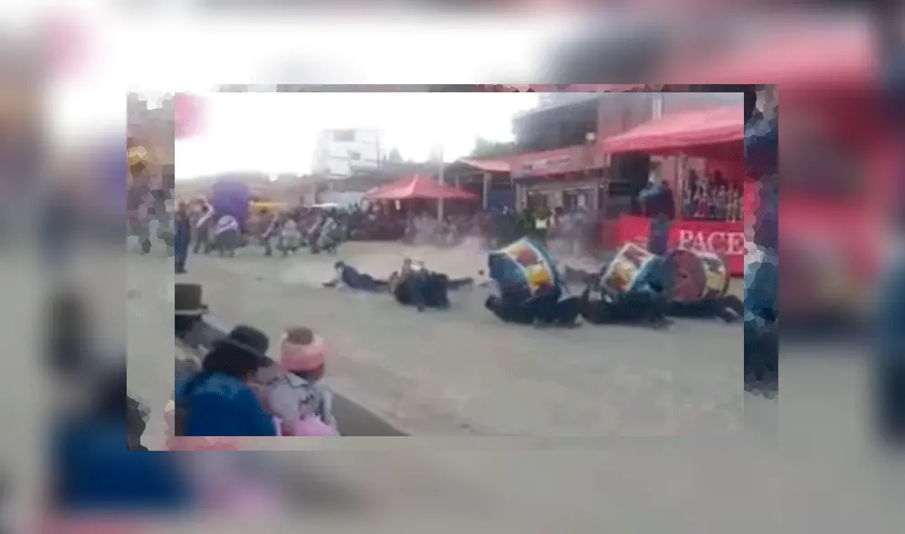 Facebook: con bombos, tarolas y más, banda musical se lanza al suelo y realiza un gran show [VIDEO] 