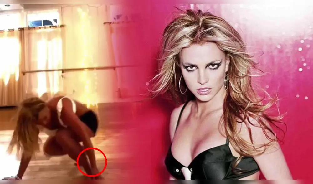 La cantante cae se resbala por realizar una coreografía descalza y sufre una lesión en el pie. (Foto: Composición)