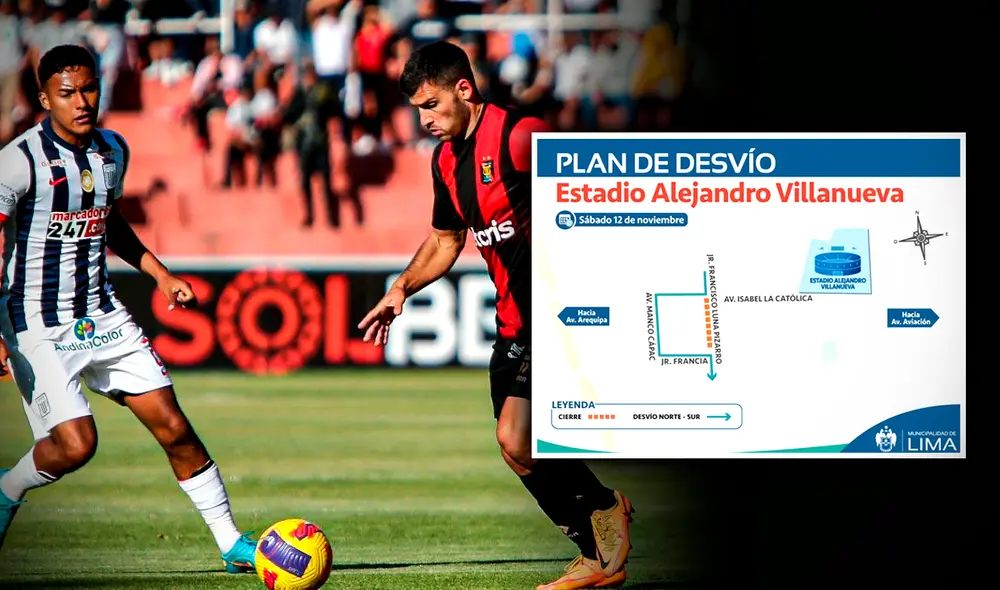 Alianza Lima vs FBC Melgar en Matute: calles cerradas en La Victoria por partido de este sábado 12 de noviembre. Foto: composición Gerson Cardoso/LR/Rodrigo Talavera/LR/MML Alianza Lima vs FBC Melgar en Matute: calles cerradas en La Victoria por partido de este sábado 12 de noviembre. Foto: composición Gerson Cardoso/LR/Rodrigo Talavera/LR/MML