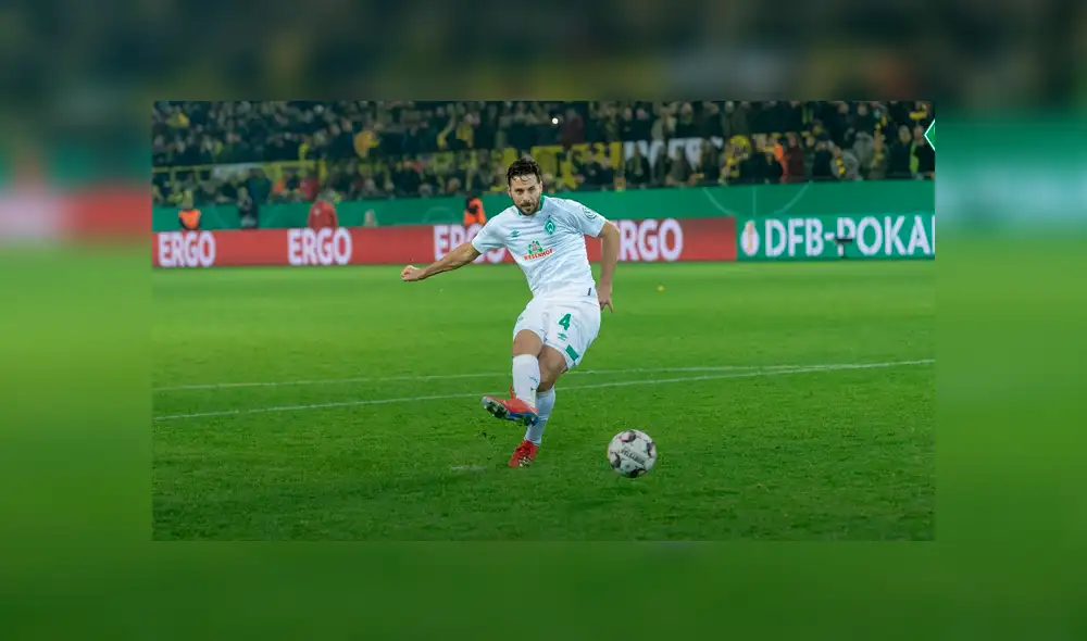 Claudio Pizarro batió nuevo récord con Werder Bremen tras su gol en Copa Alemana