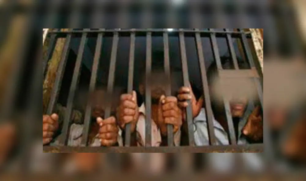 Presos en una cárcel de Sri Lanka. Foto:Adaderana