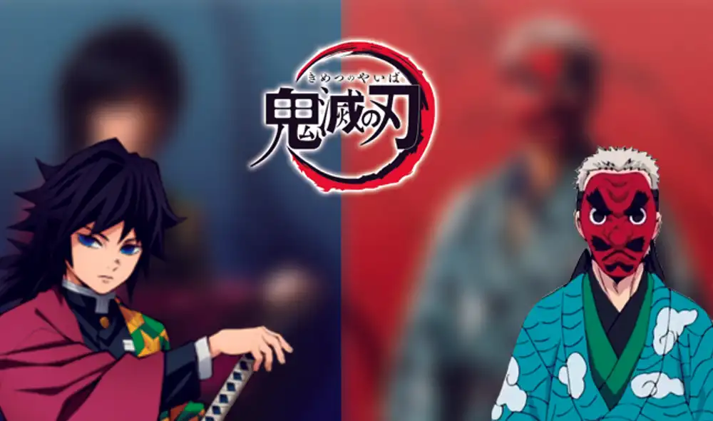 La nueva apariencia de ITomioka, Sakonji y otros personajes en el live-action de Kimetsu no Yaiba. Créditos: Composición