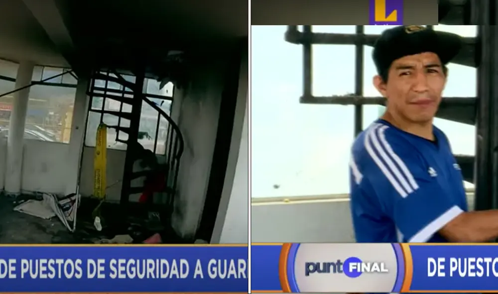 Casetas de seguridad son la casa de delincuentes. Foto: captura Latina/composición-LR