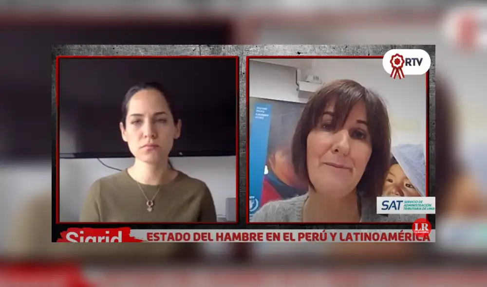 Tania Goossens alerta que con la pandemia del nuevo coronavirus se han registrado nuevos vulnerables en seguridad alimentaria. Foto: Captura Sigrid.pe.