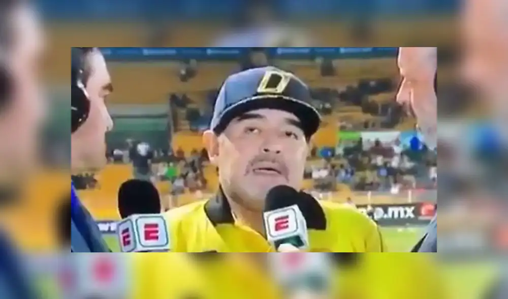 Maradona causa preocupación por sus evidentes problemas para vocalizar [VIDEO]