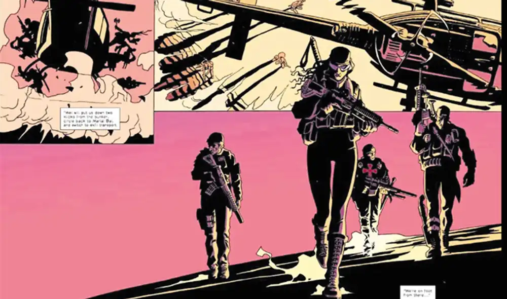 La cinta tiene escenas que son un homenaje a la novela gráfica. Se estrena el 10 de julio. La cinta tiene escenas que son un homenaje a la novela gráfica. Se estrena el 10 de julio.