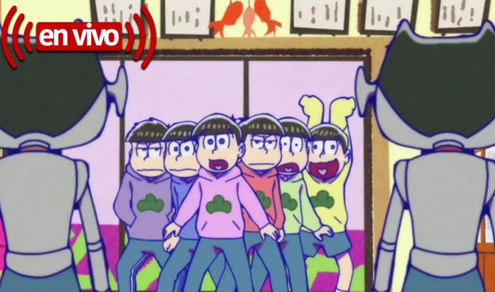 La serie es una secuela del manga de Fujio Akatsuka, Osomatsu-kun, publicado entre 1962 y 1969. Foto: Studio Pierrot