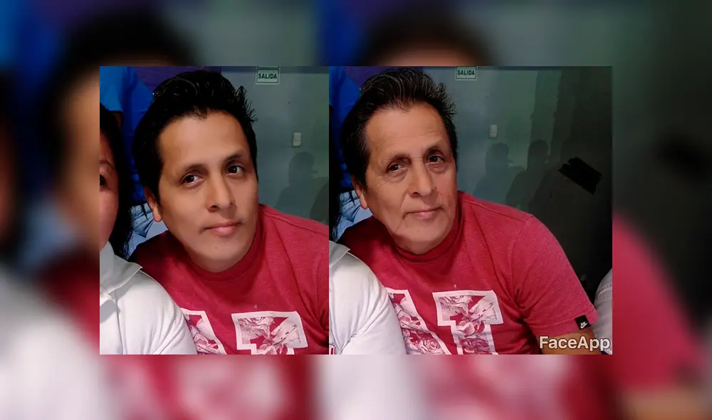 FaceApp: así luce ‘Chupetín Trujillo’ con el filtro que te hace viejo