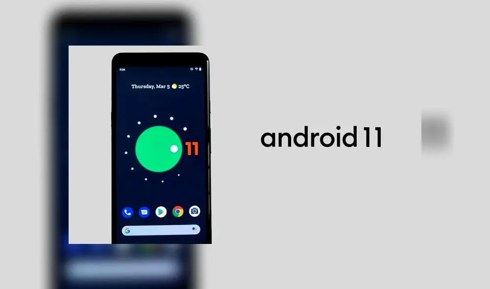 Android 11 es la próxima versión del sistema operativo de Google.