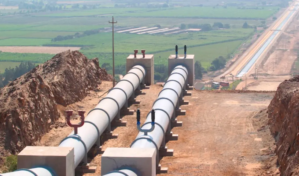 Proyecto de Irrigación Chavimochic. Foto: Andina.