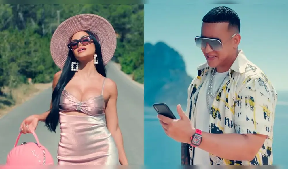 Natti Natasha y Daddy Yankee en videoclip (Foto: Captura) Natti Natasha y Daddy Yankee en videoclip (Foto: Captura)