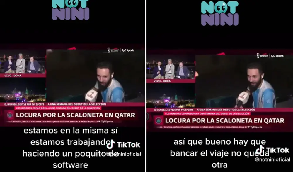 El video ha alcanzado más de 600.000 visualizaciones en TikTok. Foto: composición LR/captura de TikTok/notninioficial