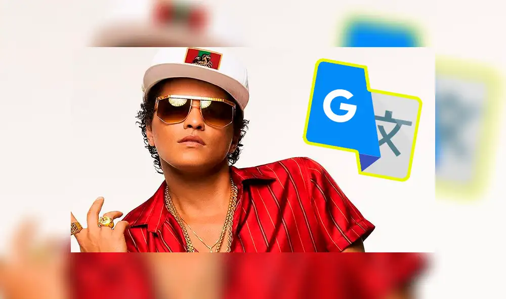 Google Traductor: Bruno Mars es víctima de aplicación al ser 'troleado' con inesperado resultado [FOTOS]