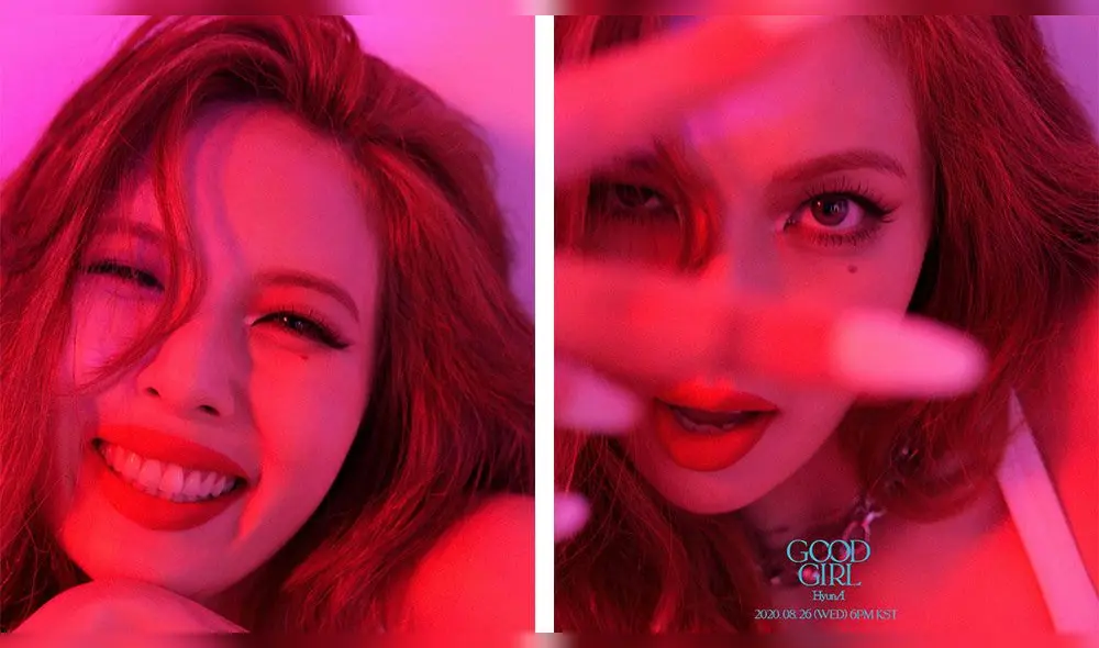 Desliza para ver más fotos de HyunA para "Good Girl". Créditos: P-Nation Desliza para ver más fotos de HyunA para "Good Girl". Créditos: P-Nation
