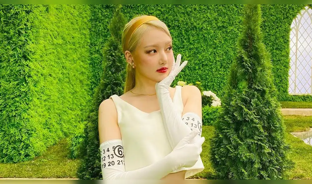 Desliza para ver más fotos de Yerin de GFRIEND. Créditos: Source Music