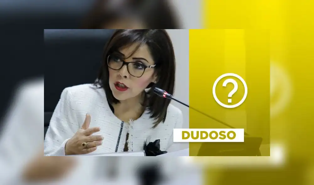 Alejandra Aramayo indicó que el jefe del hospital regional de Arequipa había dado ese dato, pero no presentó ninguna prueba hasta este 3 de septiembre.