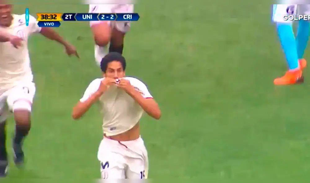 Universitario vs. Sporting Cristal: Axel Chávez puso en ventaja a cremas tras jugadón de Quintero [VIDEO]