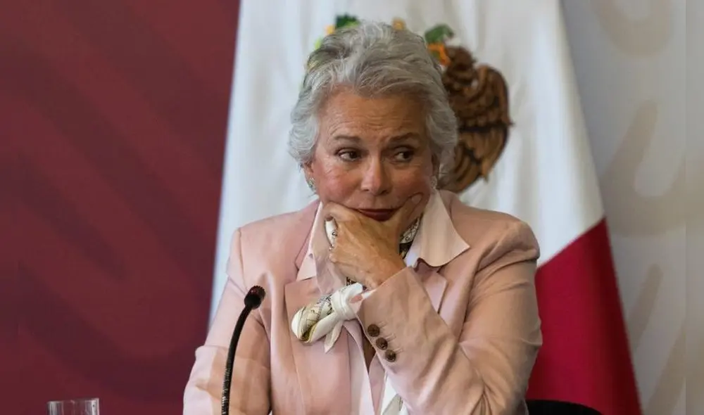 Olga Sánchez Cordero Dávila es la primera mujer en ocupar el puesto de Secretaria de Gobernación. (Foto: Milenio) Olga Sánchez Cordero Dávila es la primera mujer en ocupar el puesto de Secretaria de Gobernación. (Foto: Milenio)