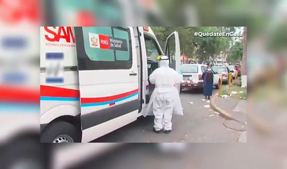 El vehículo ingresó al establecimiento alrededor del mediodía. Foto: Captura/Canal N. El vehículo ingresó al establecimiento alrededor del mediodía. Foto: Captura/Canal N.
